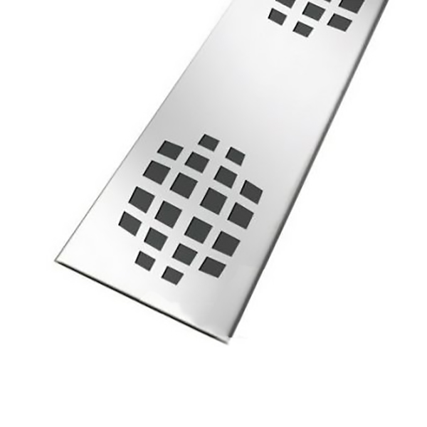 GRILLE INOX POUR SICAN100 MOTIF MONDES 961 MM