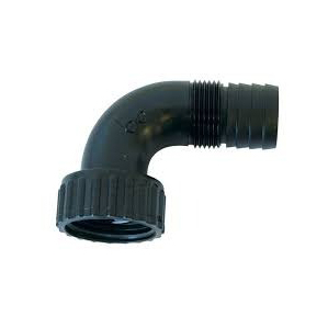 RACCORD PLASTIQUE A VISSER POUR POMPE COUDE F33/42 + JOINT-M26/34 DIAMETRE.25