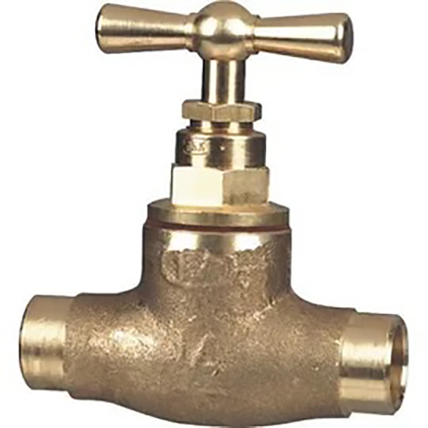 ROBINET D ARRET A SOUDER TUBE CUIVRE 10X12