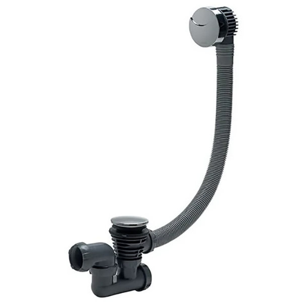 SIPHON BAIGNOIRE ORIENTABLE WIRQUIN TS6 AVEC VIDAGE AUTOMATIQUE FRANC