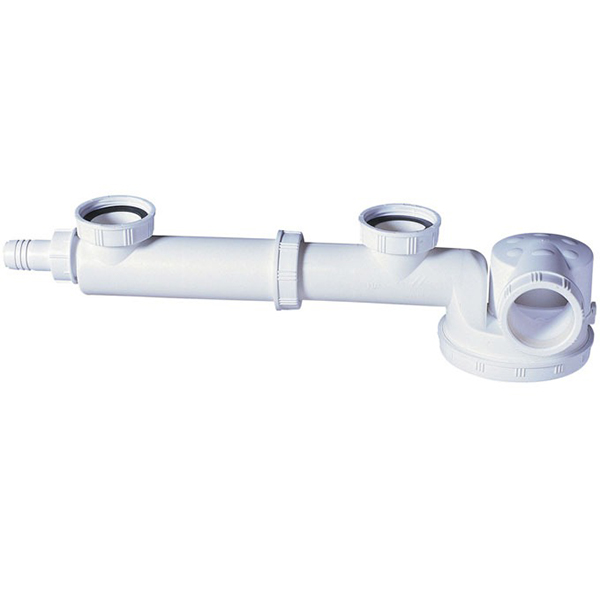 SIPHON D EVIER DOUBLE BAC EXTRA PLAT