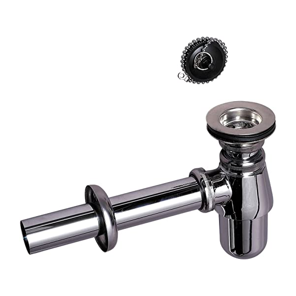 BONDE A BOUCHON + SIPHON EN LAITON