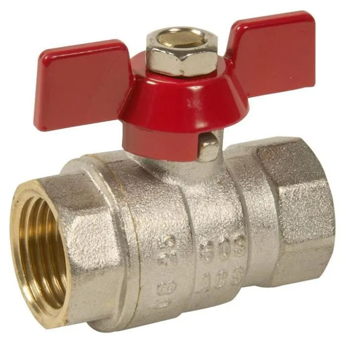 VANNE A SPHERE PAPILLON PASSAGE INTEGRAL FF20/27 3/4