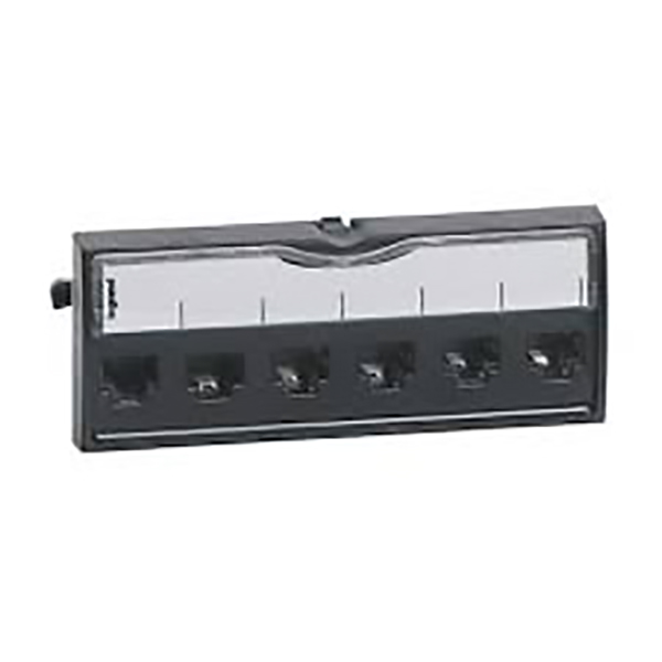 VDI BLOC DE 6 CONNECTEURS RJ45 CAT6 FTP 033565