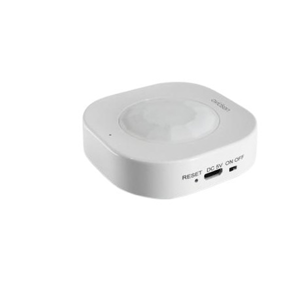 CARILLON SANS FIL ENFICHABLE AVEC BOUTON PIR PILE, BLANC, DESIGN EPURE ET MINIMALISTE - AVIDSEN 127043