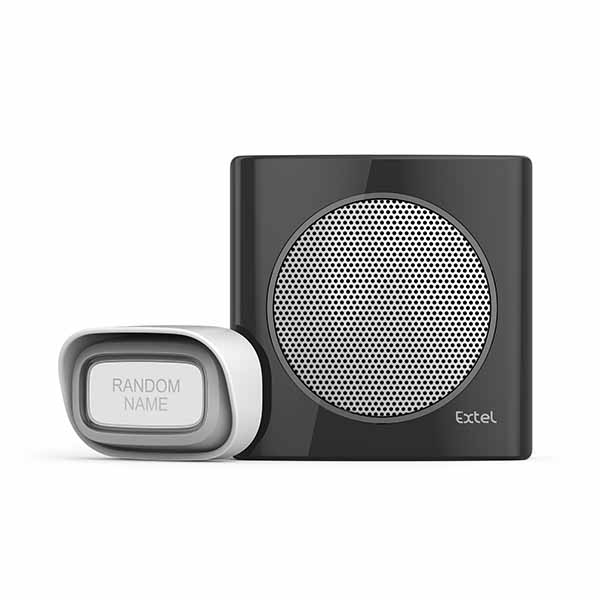 SONNETTE SANS FIL FLASH A PILES, PERSONNALISABLE - AVIDSEN 081736