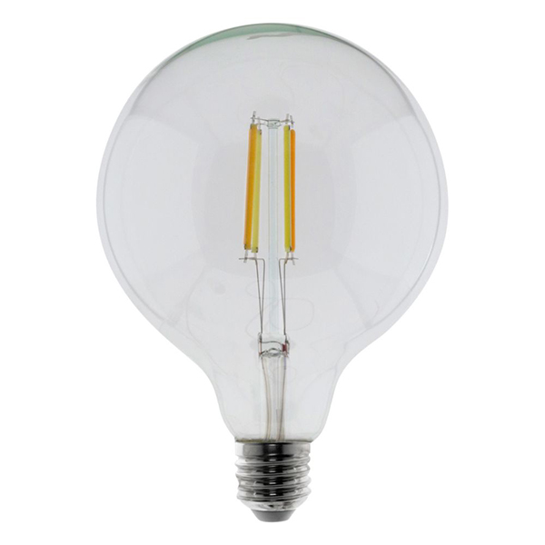 Ampoule connectée LED filament G125 E27 7W CCT + dimmable