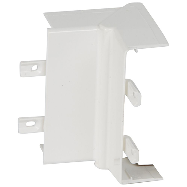 Angle intérieur variable pour moulure 60x20 blanc