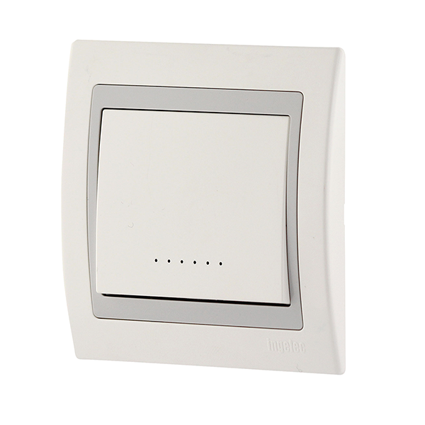 APPAREILLAGE BP L CUBIC BLANC REF M5902/03BC INGELEC