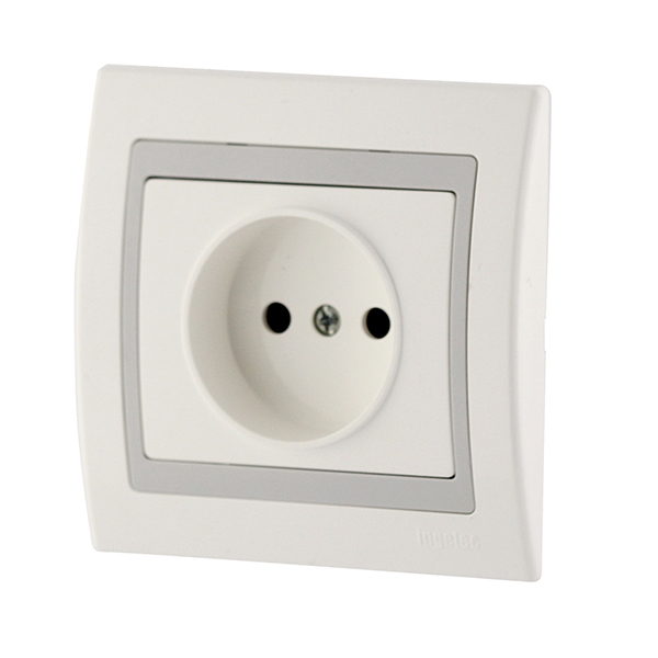 Appareillage PC 2P KENZI Blanc REF 4503A