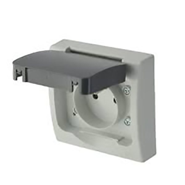 APPAREILLAGE 2P ETANCHE GRIS IP55 REF 4883 INGELEC