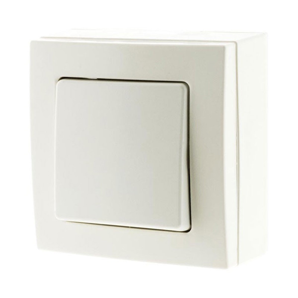 BOUTON POUSSOIR 10A SAILLIE BEL VUE BLANC