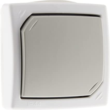 TAMARIS - IP44 - ENCASTRE GRIS VA ET VIENT