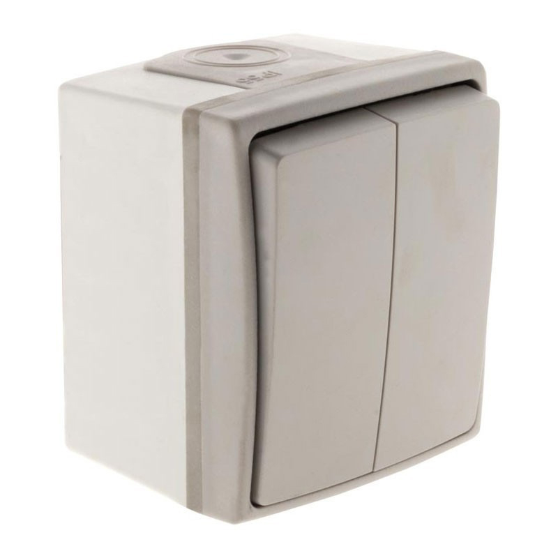 VA ET VIENT DOUBLE IP55 BICOLORE OROK