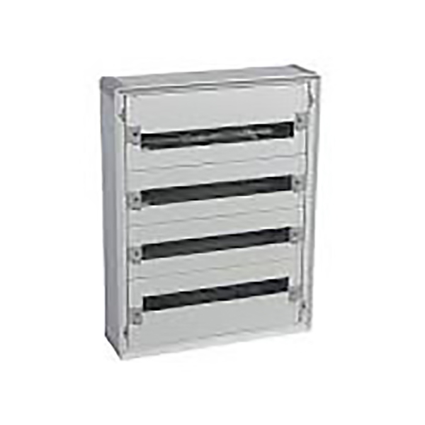 ARMOIRE XL3 160 COMPLET ENCASTRE 4R