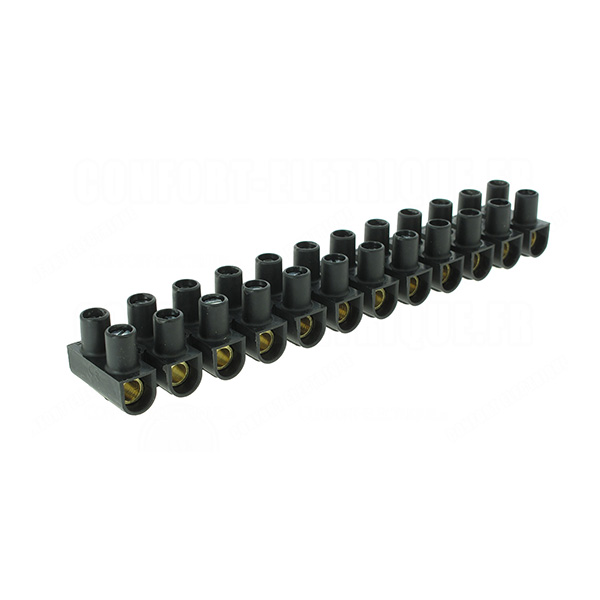 BARRETTE DE CONNEXION A VIS 25MM2 101A 850° NOIR 34219 LEGRAND