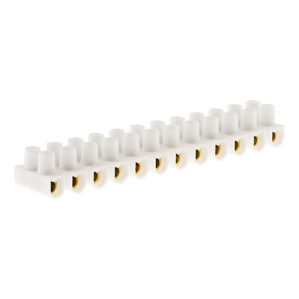 BARRETTES 10 MM2 BLANC