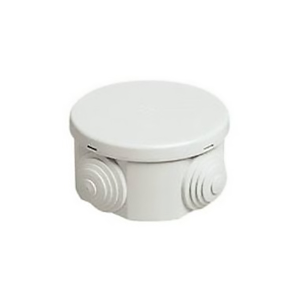 BOITE DE DERIVATION ETANCHE RONDE 80X50 IP65 ANDELI 80X50