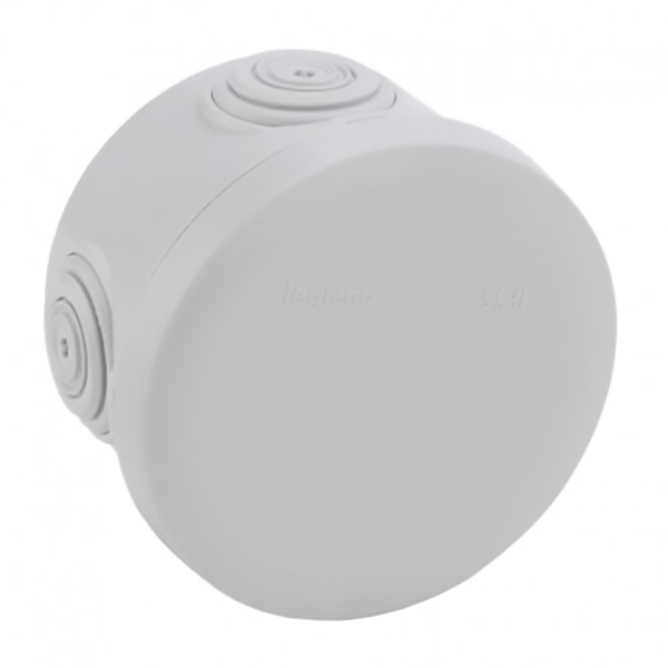 BOITE RONDE PLEXO DIAM.70MM GRIS