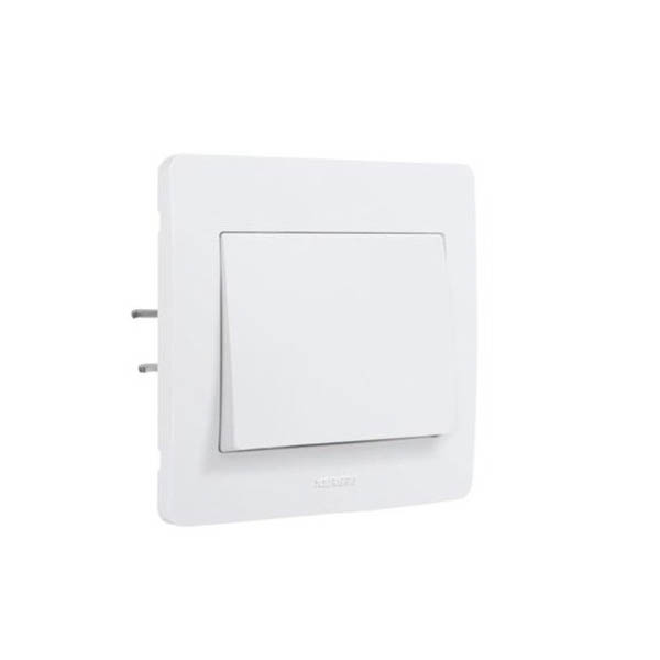 BOUTON POUSSOIR ASPECT METAL DIAMANT