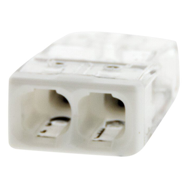15 MINI BORNES AUTOMATIQUES TYPE WAGO DE 2 ENTREES