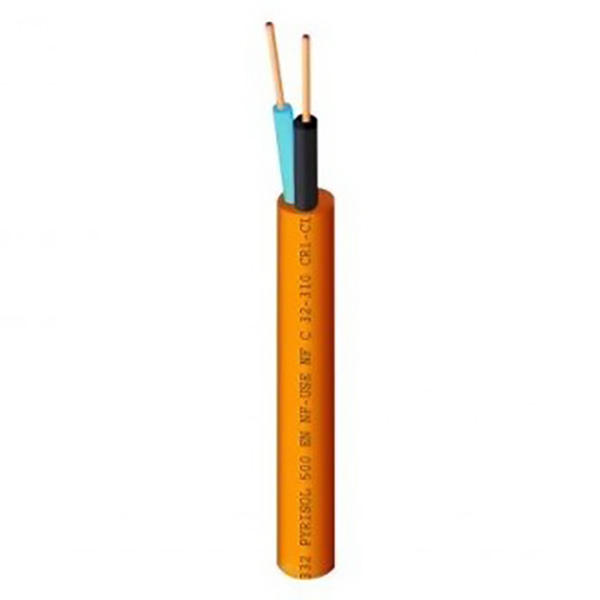 CABLE RESISTANT AU FEU CR1-C1 2X1,5MM2 ML