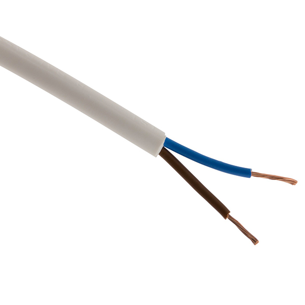 FILS H05VVF 2G1,5 BLANC 150M 1/2T