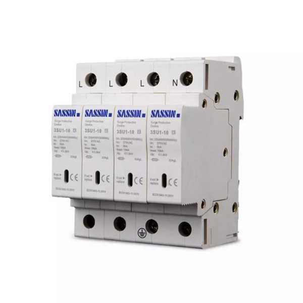 PARAFOUDRE MODULAIRE 2P TYPE2 40KA UP 1,5/2KV UC 385V 2MOD VIS/VIS 3SU1-40 SASSIN
