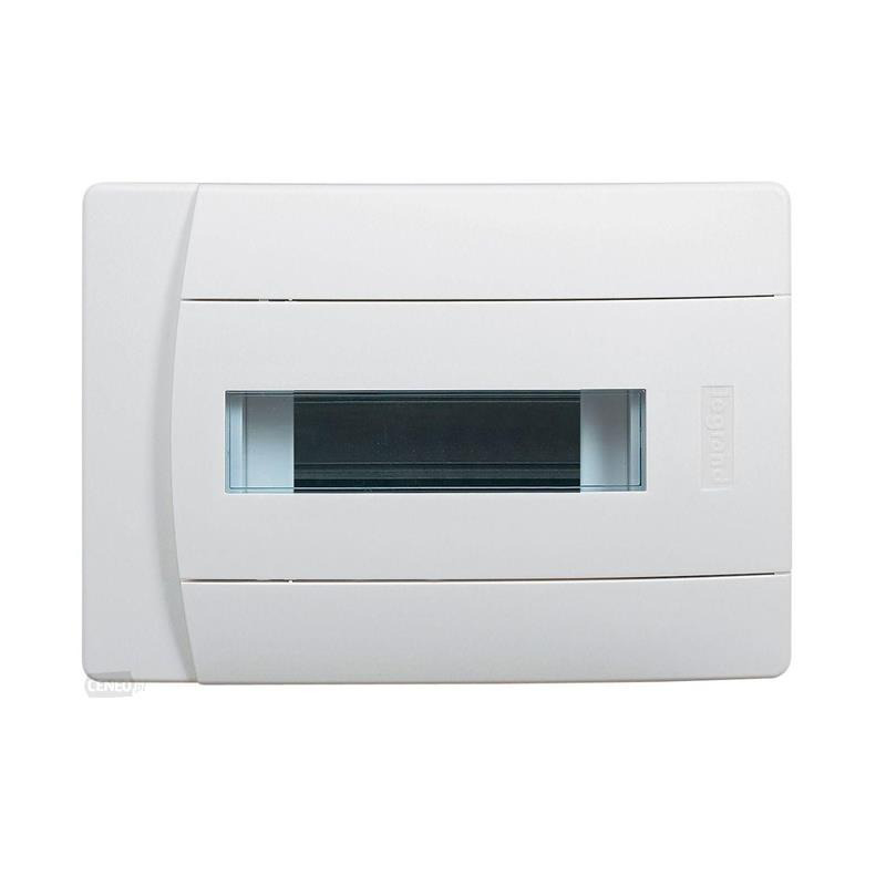 TABLEAU ELECTRIQUE ENCASTRE COFFRET PORTE TRANSPARENTE 1R 12MOD IP40 IK07 PRACTIBOX 601112