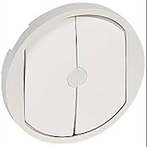 CELIANE ENJOLIVEUR BLANC INTERRUPTEUR DOUBLE EMETTEUR-RECEPTEUR