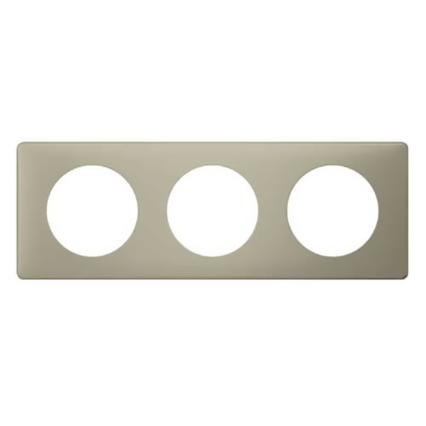 CELIANE _PLAQUE 3 POSTES POUDRE ARGILE