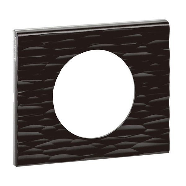 CELIANE _PLAQUE 1 POSTE MATIERE CORIAN GOUJE
