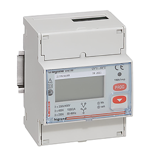 COMPTEUR MODULAIRE D ENERGIE NON MID TRIPHASE AVEC TI5A 4MOD VIS/VIS 004674