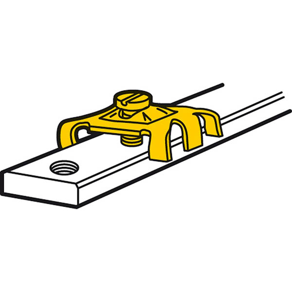 ACCESSOIRE CONNECTEUR DE TERRE DE 1,5 A 10MM2 POUR BARRE 12X4 TARAUDEE 37365 LEGRAND