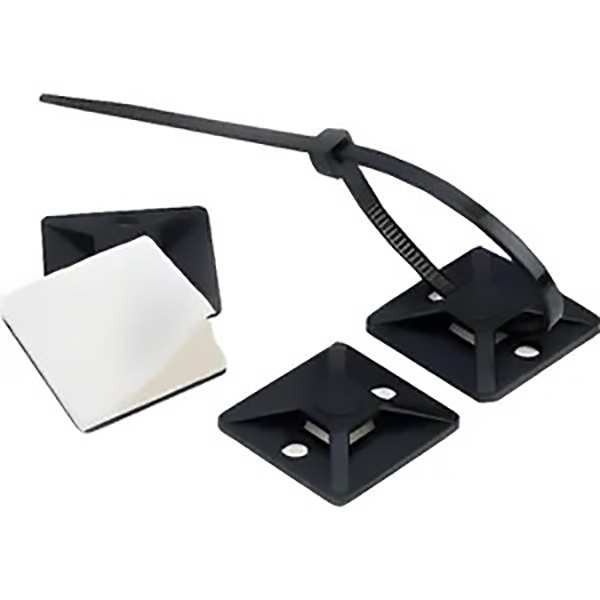 EMBASE ADHESIVE POUR COLLIER DE SERRAGE 5MM
