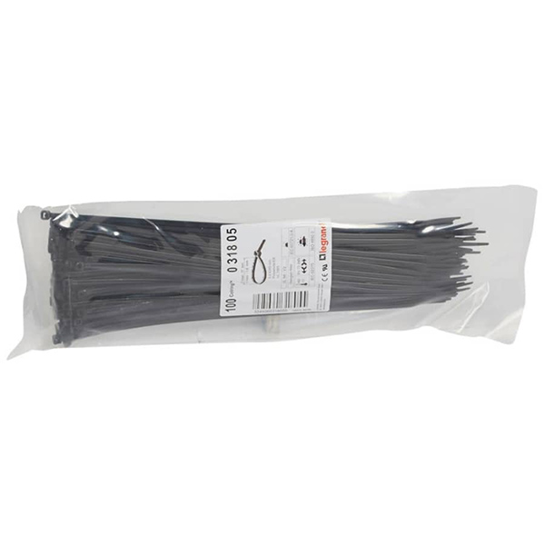 COLLIER NYLON 3,5X280 COLRING NOIR (D SERRAGE1,6/77) 031805 LEGRAND