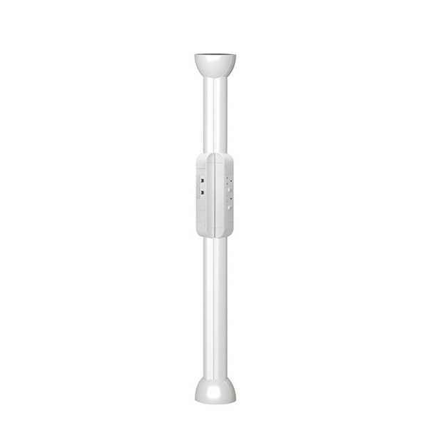 DEMI COLONNE DLP A EQUIPER 2 COMPARTIMENTS - H. 3M90 BLANC