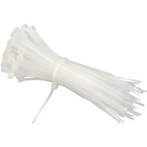 20 COLLIERS DE CABLAGE 3.6X300 TRANSPARENTS