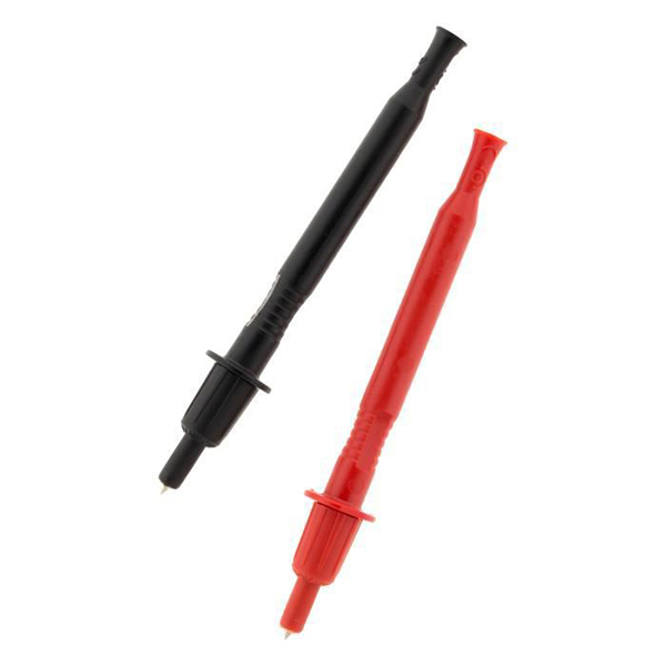 2 CORDONS POINTE DE TOUCHE D4MM 1 ROUGE + 1 NOIR