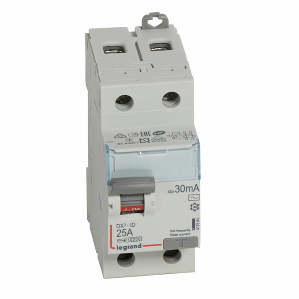 INTER. DIFF 2P 25A 30MA AC - RX3