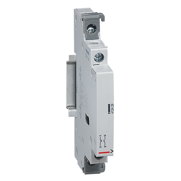 CONTACT AUXILIAIRE MODULAIRE INVERSEUR 5A 250V O+F 0,5MOD (16/25A) BORNE VIS 412029 LEGRAND