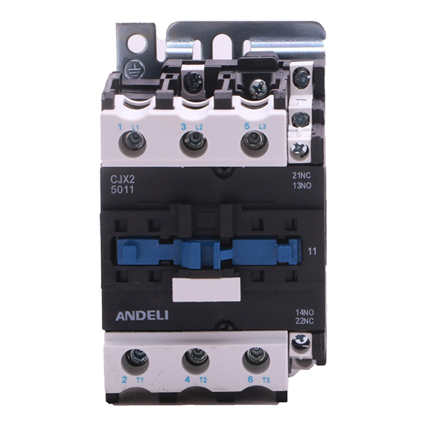 CONTACTEUR INDUSTRIEL BLOC 3P/400V/1NO/1NF 50A/33KW BOBINE 230V/50HZ CJX2-5011-M5 IEC947-4-1 ANDELI