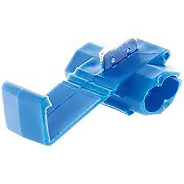 5 RACCORDS (RAPIDES) AUTO-DENUDANTS BLEU