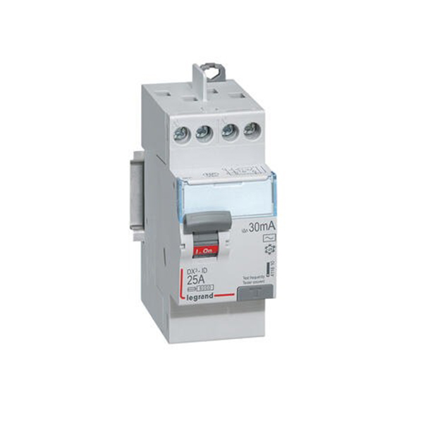 DISJONCTEUR MODULAIRE DIFFERENTIEL P+N C32 300MA AC 4500A 2MOD VIS/AUTO 07825 LEGRAND