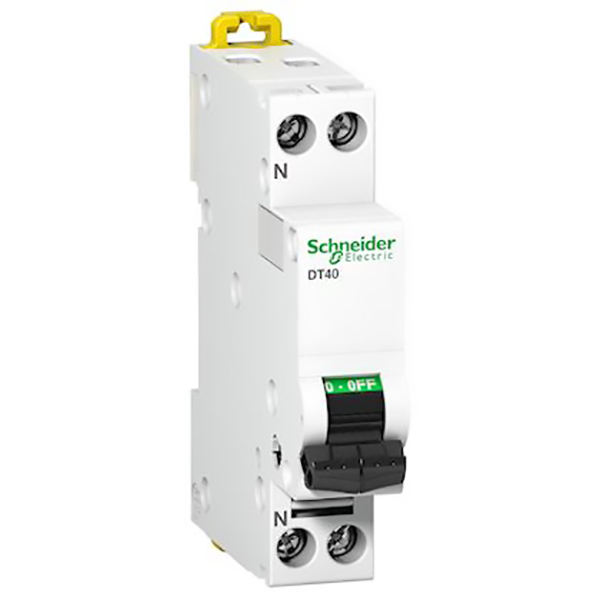 DISJONCTEUR MINIATU DT40 1P-N 20A C 230V