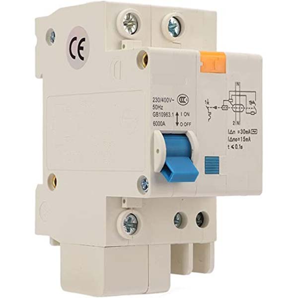 DISJONCTEUR DIFFERENTIEL 1P+N 10A 3SB1L-N 300 MA 6KA AVEC PROTECTION DE SURCHARGE