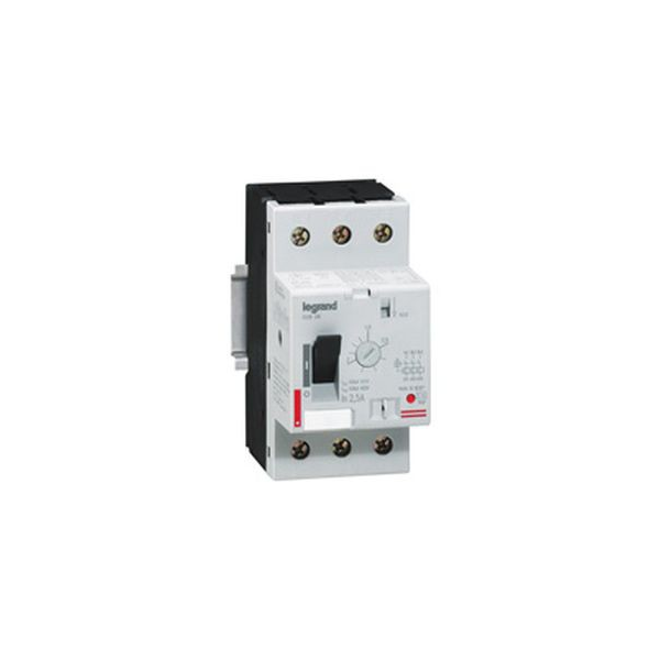 DISJONCTEUR MOTEUR MODULAIRE 3P D 1-1,6A 100KA 2,5MOD VIS/VIS 002805 LEGRAND
