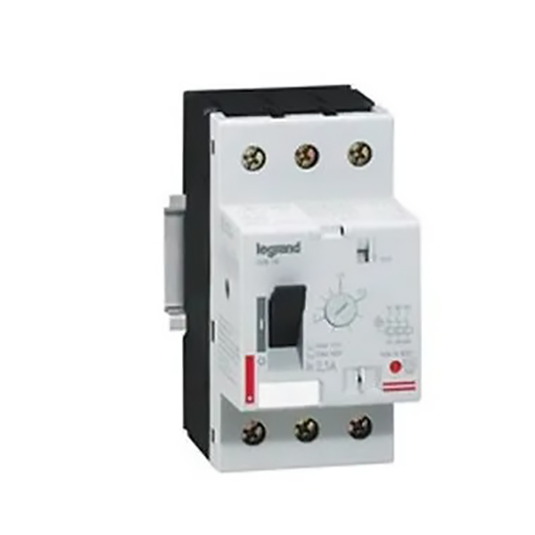 DISJONCTEUR MOTEUR MODULAIRE 3P D24-32A 12,5KA 2,5MOD VIS/VIS 002814 LEGRAND