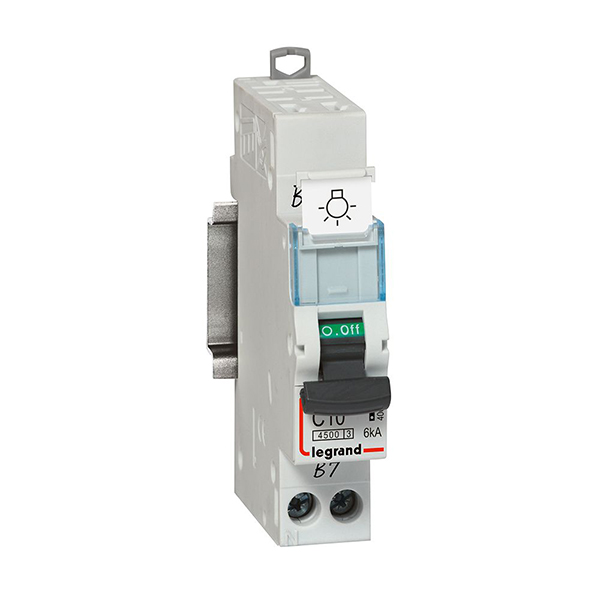 DISJONCTEUR MODULAIRE P+N C16 4500/6KA 1MOD AUTO/VIS 406883 LEGRAND