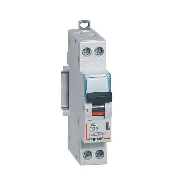 DISJONCTEUR MODULAIRE P+N C32 4500/4,5KA 1MOD VIS/VIS 406777 LEGRAND